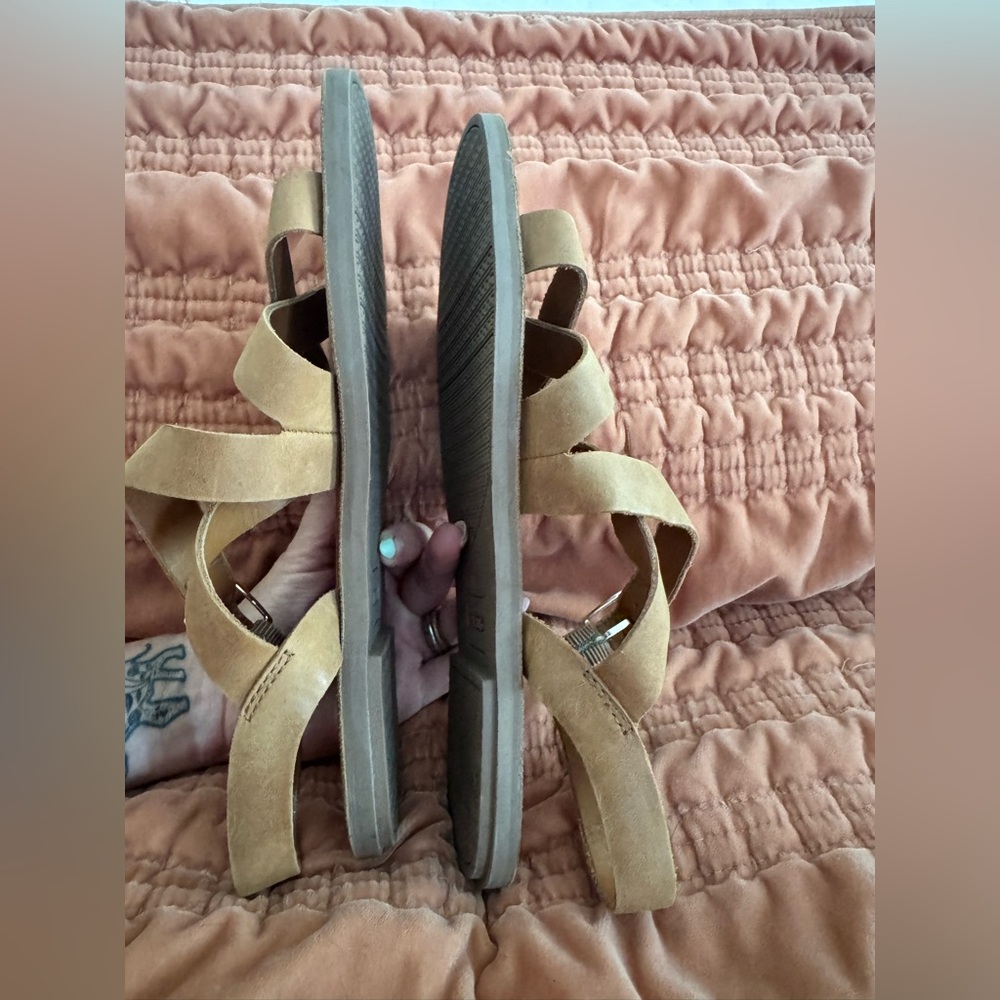 TOMS Sicily Slingback Sandal - Light Brown - size 7 - Picture 4 of 9